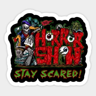 Season 6 Logo Stay Scared Sticker